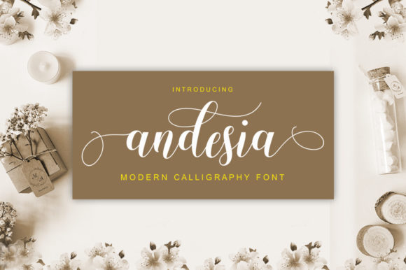 Andesia: A Handwritten Font for Creative Makers