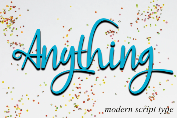 Anything: A Versatile Handwritten Font