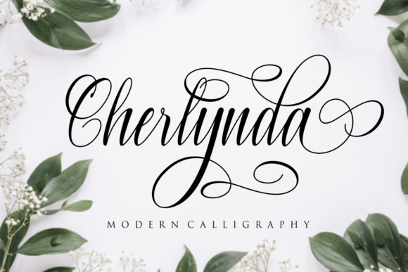 Cherlynda: A Graceful Script Font