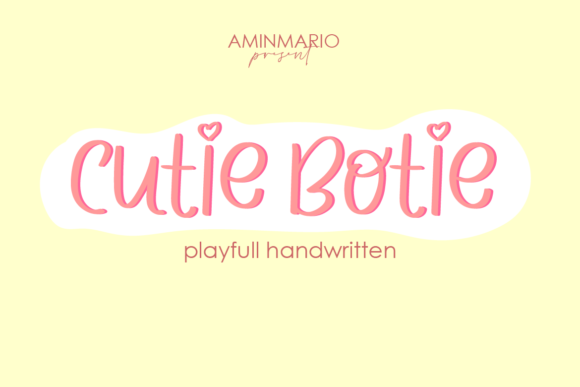 Cutie Botie: A Joyful Font for Business Branding