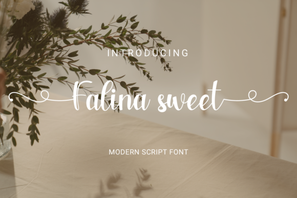 Falina Sweet: A Delicate Font for Business Branding
