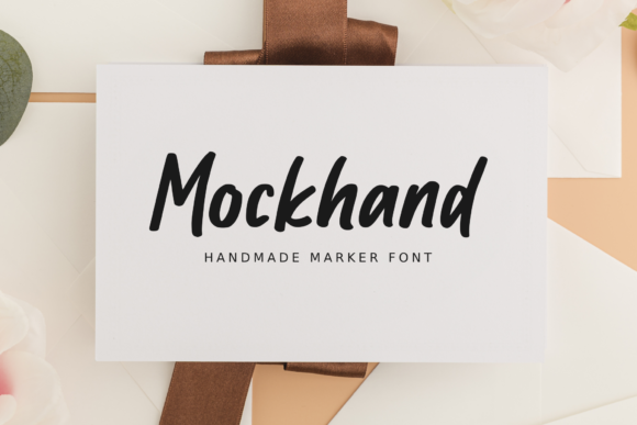 Mockhand: A Cute Handwritten Font for Business