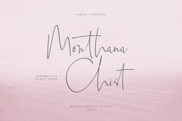 Monthana Chist: A Handwritten Font That Brings Warmth to Editorial Design