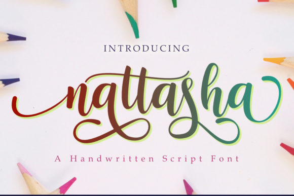 Nattasha: Elegant Handwritten Font