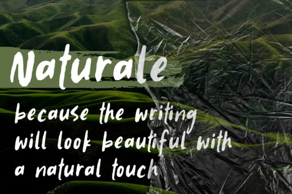 Naturale: A Natural Typeface