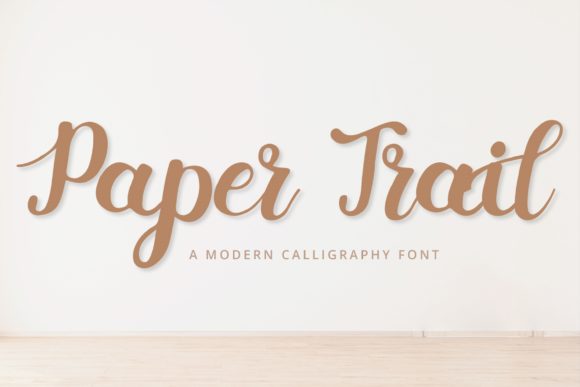 Paper Trail: A Magical Handwritten Font