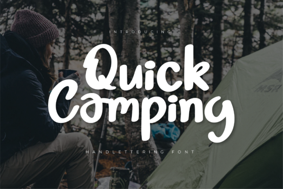 Quick Camping Font for Web Design