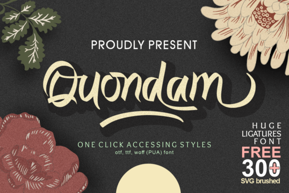 Quondam Font Review