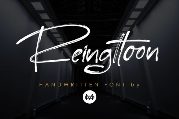 Reingttoon: A Flowing Script for Creative Brands