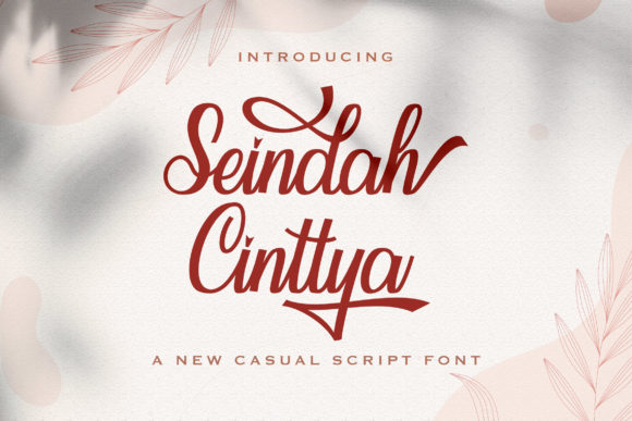 Seindah Cinttya Font Review