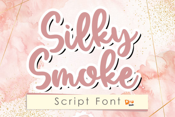 Silky Smoke Font for Web Design