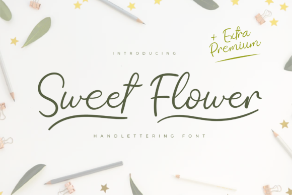 Sweet Flower: A Font for Creative Campaigns