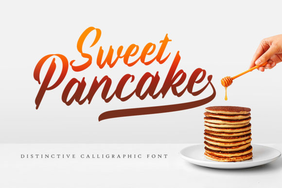 Sweet Pancake Font for Web Design